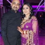 Sunidhi Chauhan with her husband Hitesh Sonik