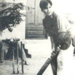 Dilip Kumar's Playing Cricket