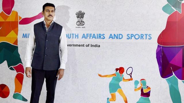 Rajyavardhan Singh Rathore - India' Sports Minister