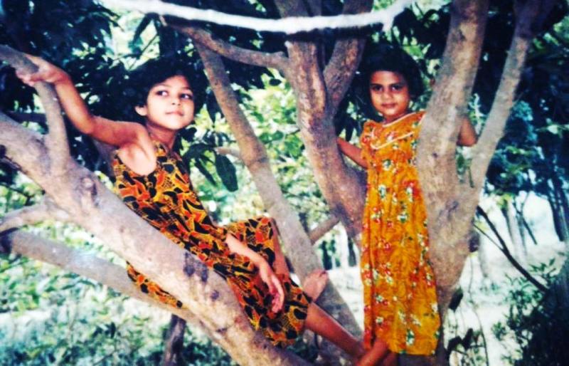पेया जन्नतुल की बचपन की तस्वीर