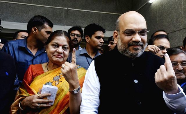 Sonal Shah with Amit Shah