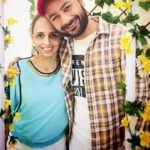 Bunty Bains with his wife