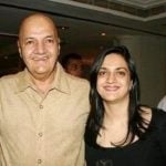 Uma Chopra husband Prem Chopra with her daughter Punita Chopra