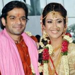 Ankita Bhargava with her Husband Karan Patel