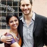 Benedict Taylor with his wife Radhika Apte