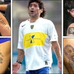 Diego Maradona's tattoos