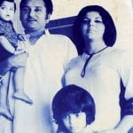 Farah Khan with her family (Childhood Photo)
