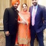 Jashan Singh with parents