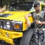 Jazzy B with his Hummer