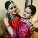 Kantika Mishra with her sister