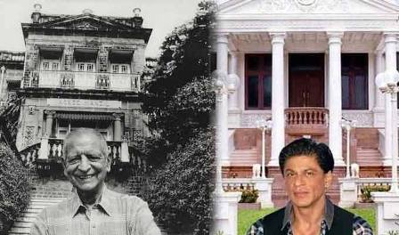 Kekoo Gandhy (left) and Shah Rukh Khan (right)