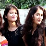 Namita Dubey with her sisters, Ratna & Ankita