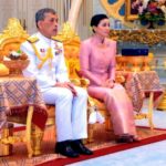 Quenn Suthida With Her Husband King Maha Vajiralongkorn