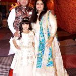 Ridhima Taneja with her parents