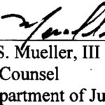 Robert Mueller Signature