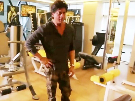 Shah Rukh Khan Mannat gym