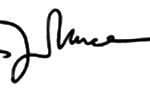 Signature of Borris Johnson