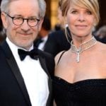 Spielberg with his wife Kate