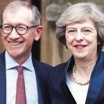 Theresa May with her husband Philip May