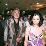 Rekha Mallya with her present husband Vijay Mallya