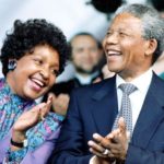 Winnie Mandela with Nelson Mandela