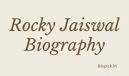 TelevisionRocky Jaiswal Wiki