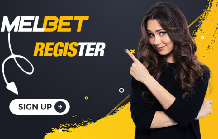 How is Melbet registration organized?